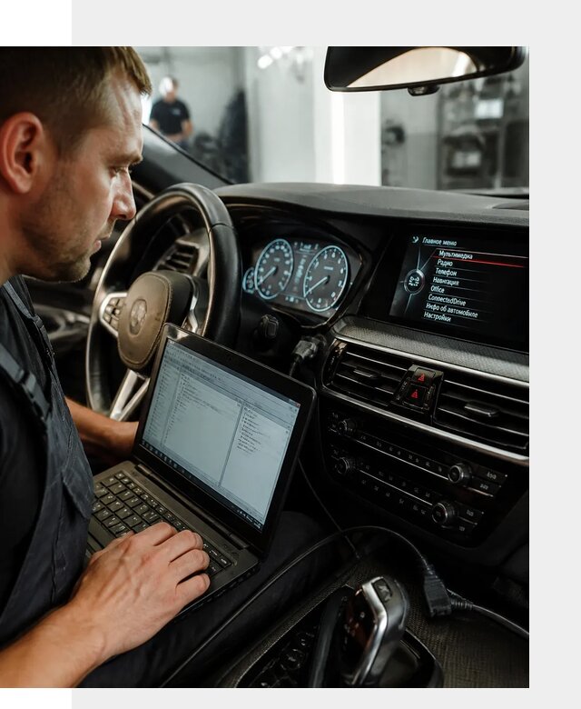 Русификация приборной панели BMW для авто в Мценске от компании