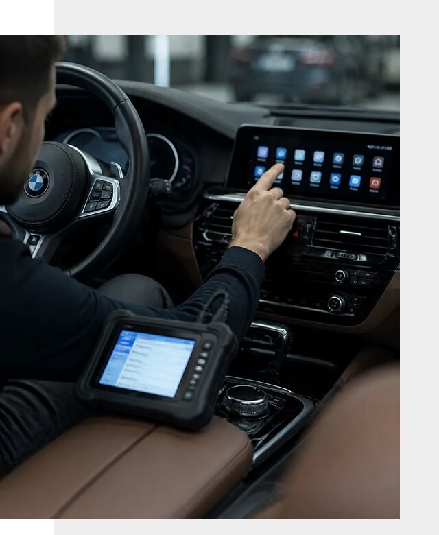 Установка приложений и мультимедиа сервисов BMW в Мценске