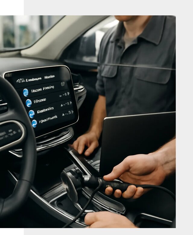 Установка приложений Geely для мультимедиа автомобиля в Мценске