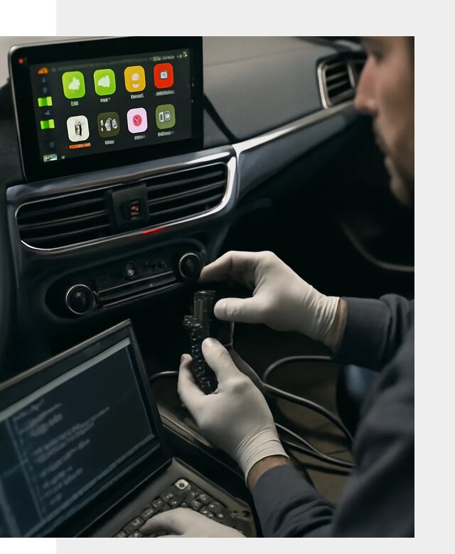 Активация Apple CarPlay в Мценске для штатной мультимедиа