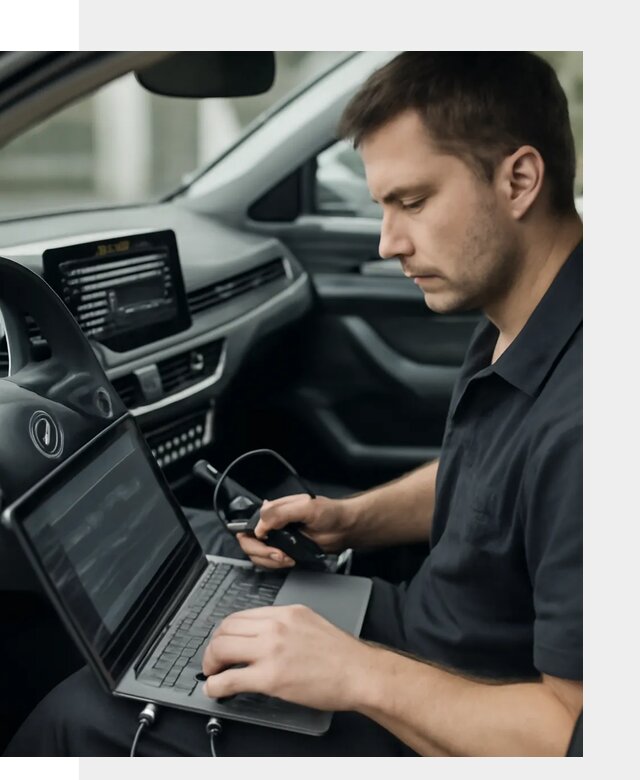 Настройка телематики автомобиля под ключ для авто в Мценске