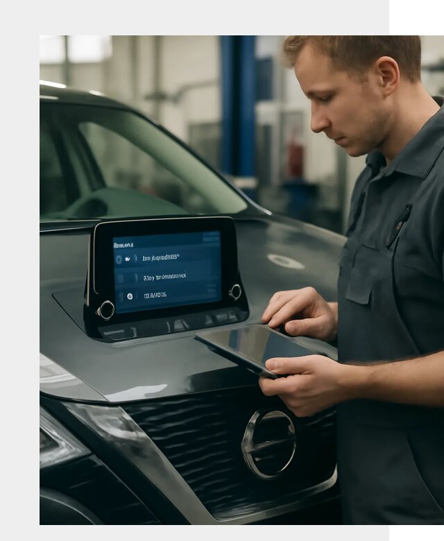 Русификация мультимедиа Nissan в Мценске от 6583 р. | ФастМобиль-Мцн