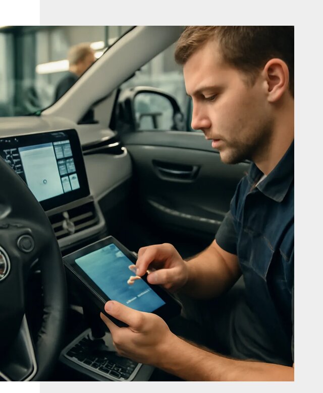 Установка приложений Toyota на мультимедиа в Мценске